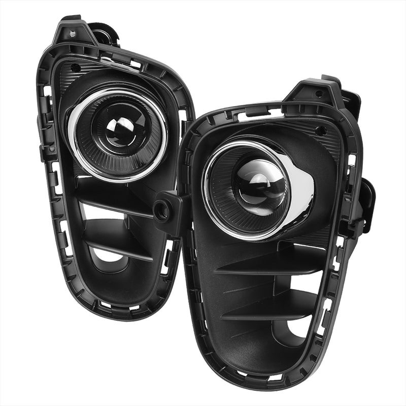 Spec-D 18-20 Kia Rio Clear Lens Fog Lights LF-RIO18COEM-V2-DL