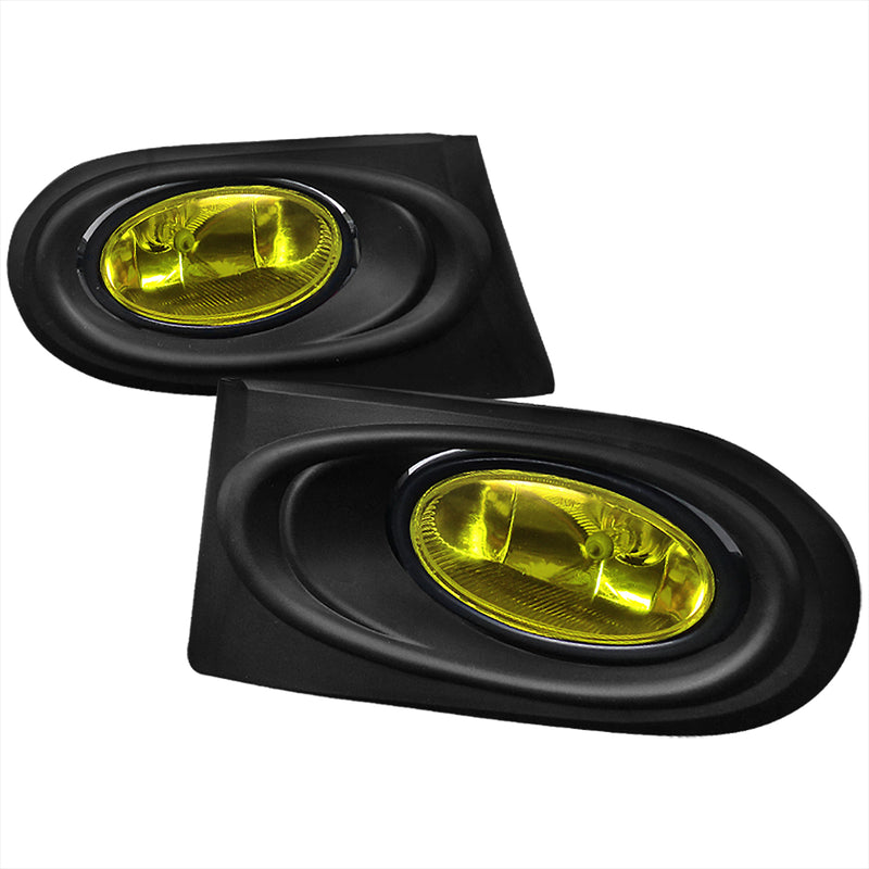 Spec-D 02-04 Acura Rsx Oem Style Fog Lights Yellow     LF-RSX02AMOEM-RS