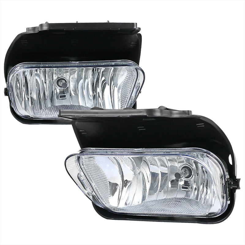 Spec-D 03-06 Chevrolet Silverado Clear Fog Lights With Wiring Kit LF-SIV03C-HZ