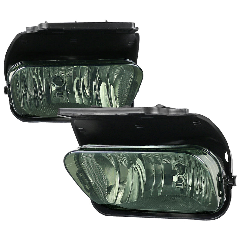 Spec-D 03-06 Chevrolet Silverado Smoke Fog Lights With Wiring Kit LF-SIV03G-HZ