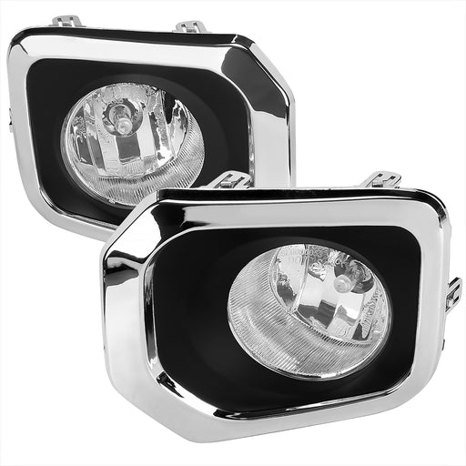 Spec-D 16-21 Toyota Tacoma Fog Lights- Clear LF-TAC16COEM-HZ