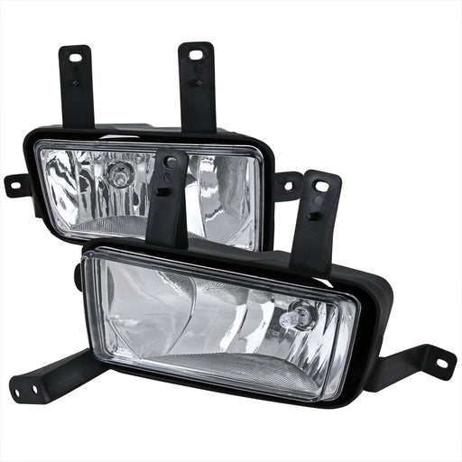 Spec-D 15-Up Gmc Tahoe Clear Fog Lights With Wiring Kit LF-TAH15COEM-HZ