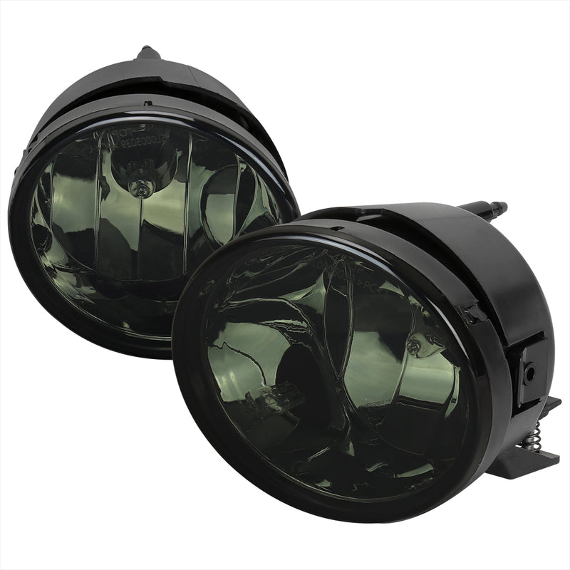 Spec-D 05-08 Nissan Armada 04-15 Nissan Titan Fog Lights With Chrome Housing And Smoked Lens LF-TIT04GOEM-HZ