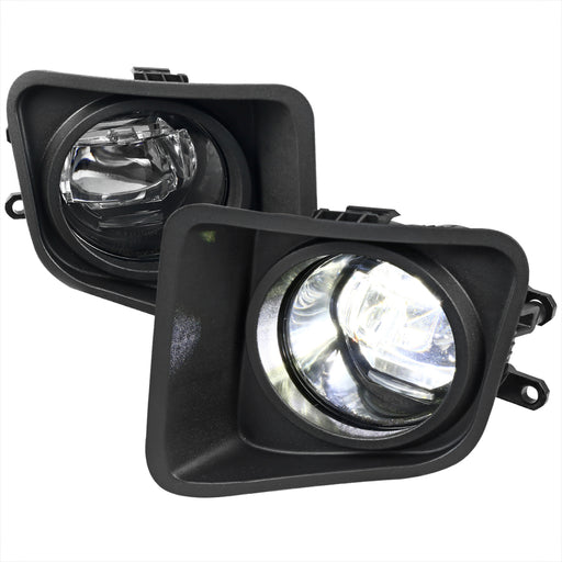 Spec-D 14-18 Toyota Tundra Led Fog Light -Clear LF-TUN14CG3-DL