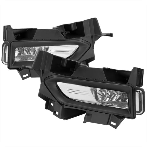Spec-D 20-21 Nissan Versa Fog Lights With Chrome Housing Clear Lens - Uses Oe Wiring And Switch LF-VSA20COEM-DL