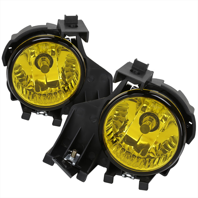Spec-D 08-11 Subaru Impreza Fog Lights With Yellow Lens And Wiring Harness Kit With Switch LF-WRX08AMOEM-HZ