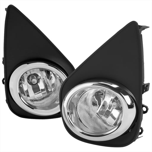 Spec-D 15-Up Toyota Yaris Clear Lens Fog Light LF-YAR154COEM-HZ