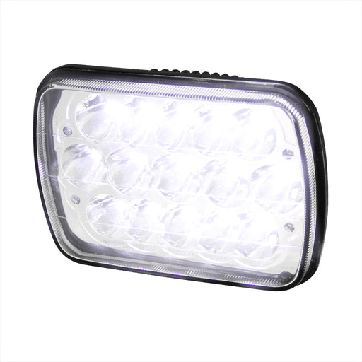 Spec-D Seal Beam 7X6 15 Led - Each Unit All LH-7X6LED15-CM