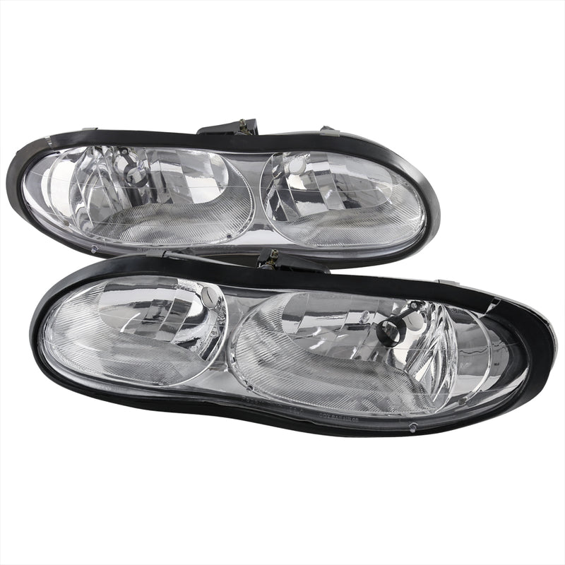 Spec-D 98-02 Chevrolet Camaro Crystal Housing Headlights Chrome LH-CMR98-RS