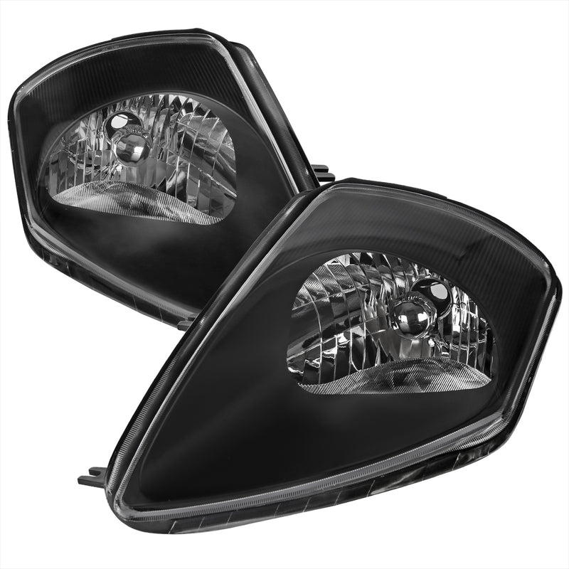 Spec-D 00-05 Mitsubishi Eclipse Headlights Black LH-ELP00JM-ABM