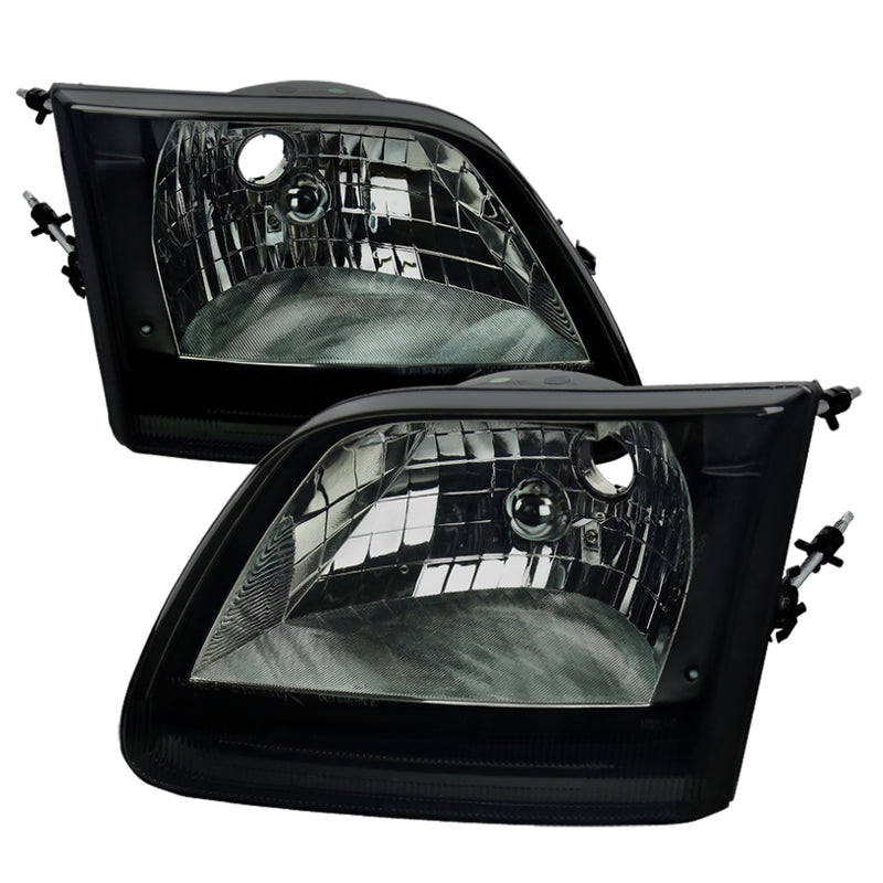 Spec-D 97-03 Ford  F150 Euro Headlight Smoke Lens LH-F15097G-ABM