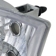 Spec-D 99-04 Ford  F350 Euro Headlight Chrome  LH-F25099-ABM