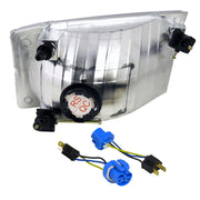 Spec-D 99-04 Ford  F350 Euro Headlight Chrome  LH-F25099-ABM