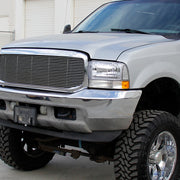 Spec-D 99-04 Ford  F350 Euro Headlight Chrome  LH-F25099-ABM