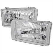 Spec-D 99-04 Ford  F250  Euro Headlight Chrome  LH-F25099-ABM