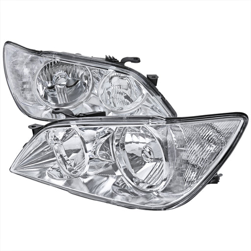 Spec-D 01-05  Lexus Is300 Euro Headlights Chrome LH-IS30001-RS