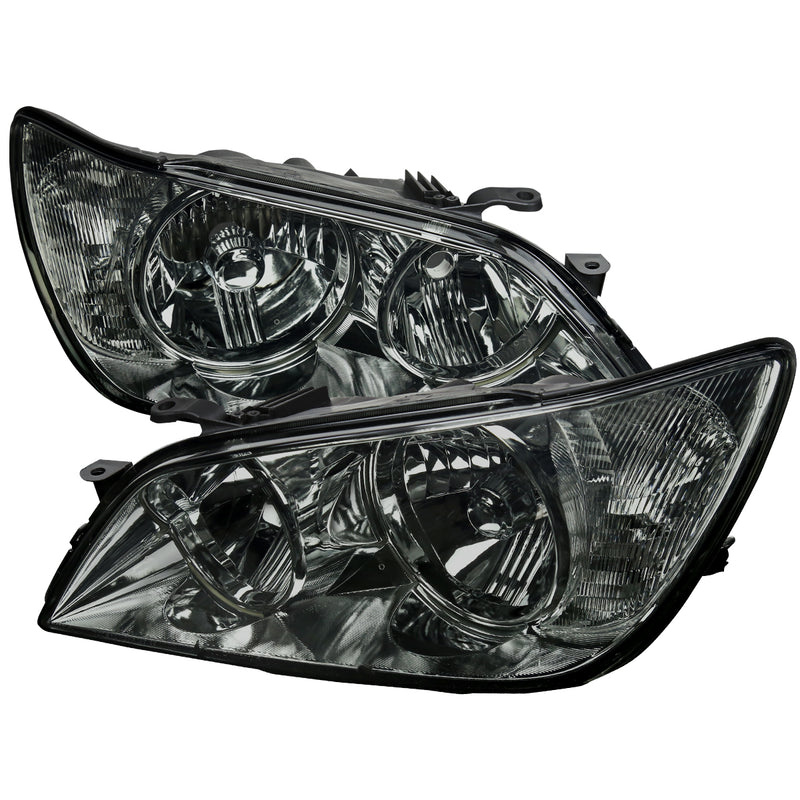 Spec-D 01-05  Lexus Is300 Euro Headlights Smoke LH-IS30001G-RS