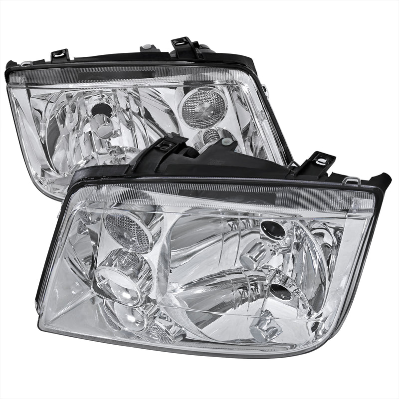 Spec-D 99-04 Volkswagen Jetta Headlights Chrome Without Fog Lights Hb5 Low Beam- No Bulbs Included LH-JET99-V3-RS