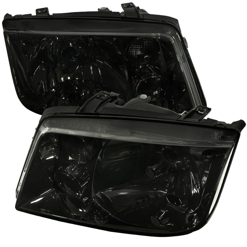 Spec-D 99-04 Volkswagen Jetta Headlights Smoke With Fog Lights Hb5 Low Beam- No Bulbs Included LH-JET99G-V3-RS