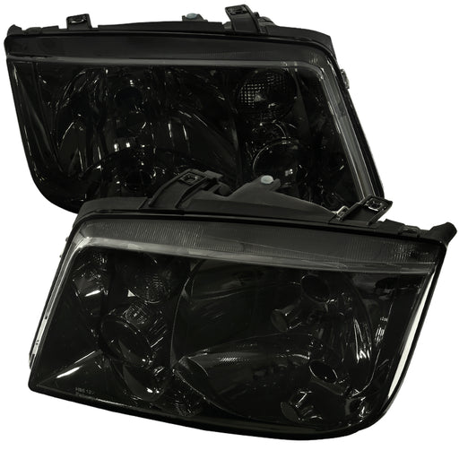Spec-D 99-04 Volkswagen Jetta Headlights Smoke With Fog Lights Hb5 Low Beam- No Bulbs Included LH-JET99G-V3-RS