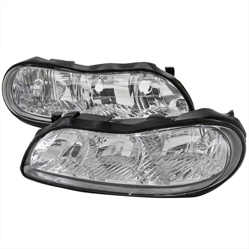 Spec-D 97-03 Chevrolet Malibu Headlight- Chrome LH-MBU97-RS
