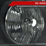 Spec-D 05-09 Ford Mustang Headlights Black Housing Smoked Lens - Not Fit Xenon Models LH-MST05LSM-RS