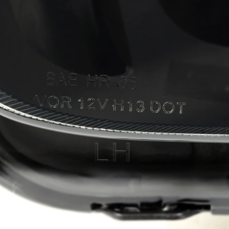 Spec-D 05-09 Ford Mustang Headlights Black Housing Smoked Lens - Not Fit Xenon Models LH-MST05LSM-RS