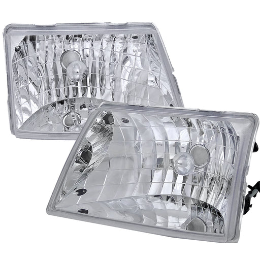 Spec-D 98-01 Ford  Ranger  Euro Headlight Chrome Housing  LH-RAN98-ABM