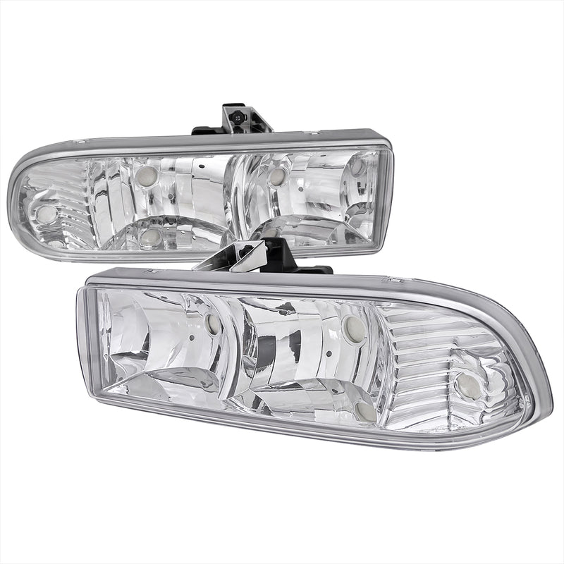 Spec-D 98-04 Chevrolet  S10/Blazer  Chrome Housing Headlights  LH-S1098-RS