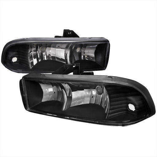 Spec-D 98-04 Chevrolet  S10/Blazer  Black Housing Headlight  LH-S1098JM-RS