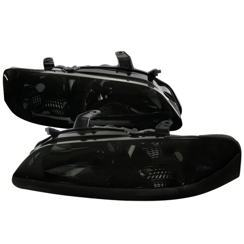 Spec-D 00-03 Nissan Sentra Smoked Euro Headlights LH-SEN00G-RS