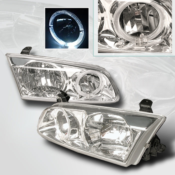 Spec-D 00-01 Toyota Camry Crystal Housing Headlights Chrome LH-TCAM00-KS