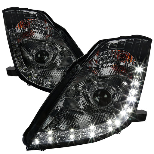 Spec-D 06-09 Nissan 350Z Projector Headlights LHP-350Z06G-RS