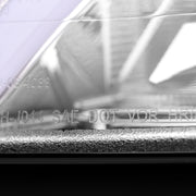 Spec-D 12-14 Mercedes Benz C-Class W204 2 Door Coupe 4 Door Sedan Halogen Projector Headlights With Sequential Switchback Turn Signal Chrome Housing Clear Lens LHP-BW20412-SQ-TM