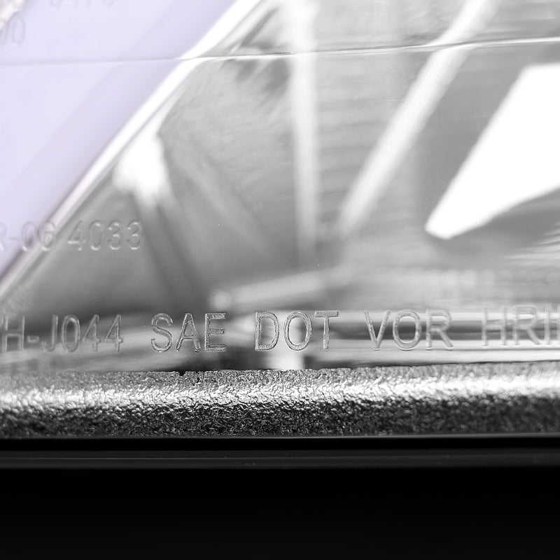 Spec-D 12-14 Mercedes Benz C-Class W204 2 Door Coupe 4 Door Sedan Halogen Projector Headlights With Sequential Switchback Turn Signal Chrome Housing Clear Lens LHP-BW20412-SQ-TM