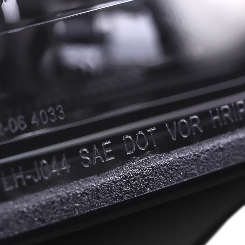 Spec-D 12-14 Mercedes Benz C-Class W204 2 Door Coupe 4 Door Sedan Halogen Projector Headlights With Sequential Switchback Turn Signal Matte Black Housing Smoked Lens LHP-BW20412G-SQ-TM