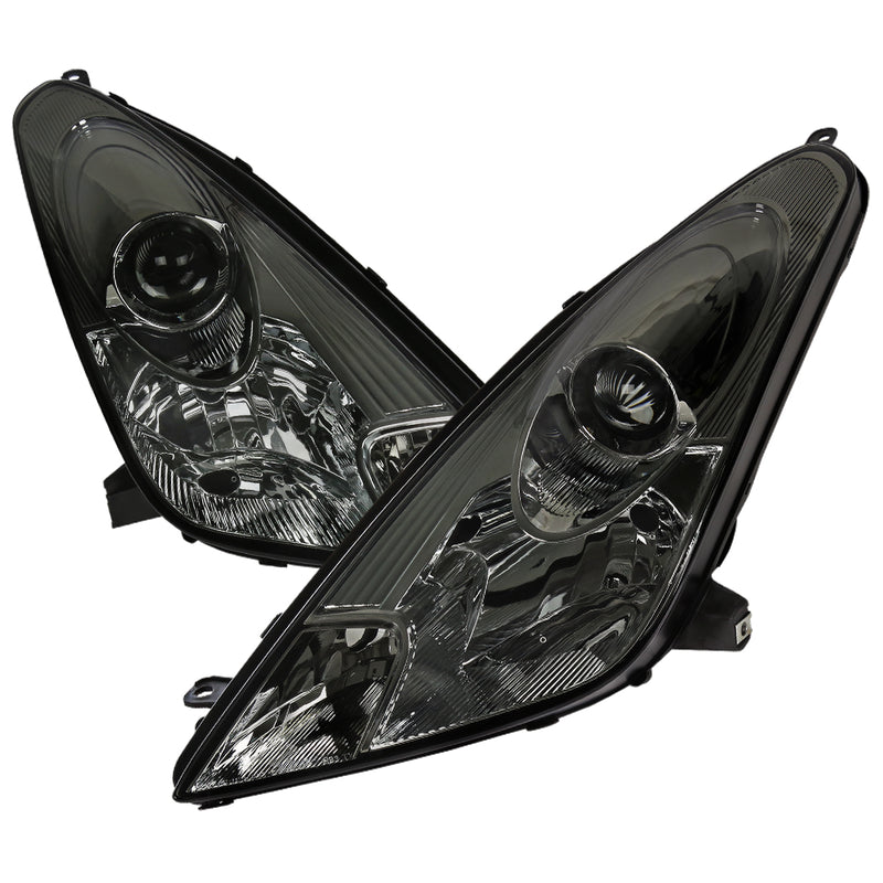 Spec-D 00-05 Toyota  Celica Smoked Lens Gloss Black Housing Projector  LHP-CEL00G-ABM