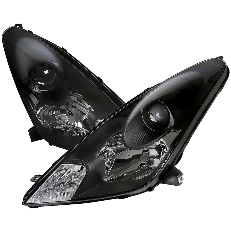 Spec-D 00-05 Toyota  Celica Halo Projector Headlight Black Housing  LHP-CEL00JM-ABM