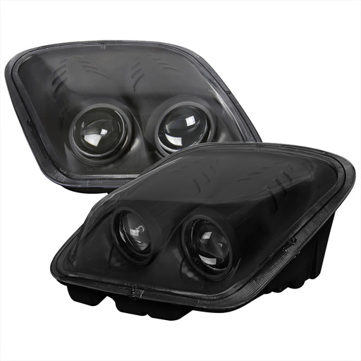 Spec-D 97-04 Chevrolet  Corvette Projector Headlights-Black LHP-CVET97JM-RS