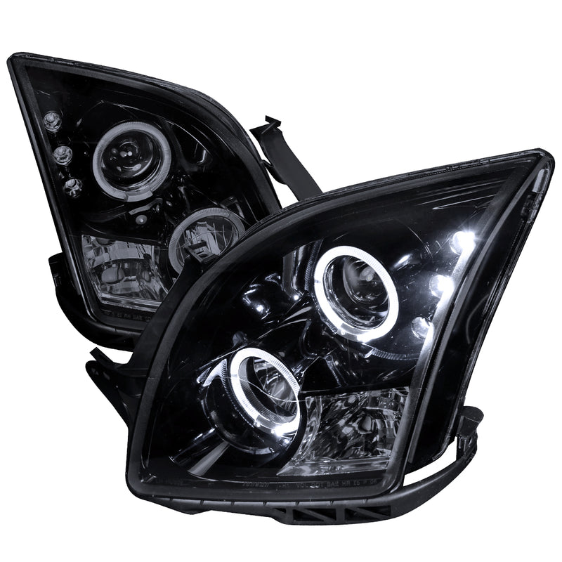 Spec-D 06-09 Ford Fusion  Projector Headlight Gloss Black Housing Smoke Lens  LHP-FUS06G-TM