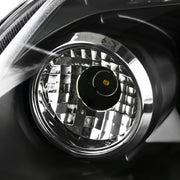 Spec-D 06-08 Volkswagen Golf Halo Led Projector Black LHP-GLF05JM-TM