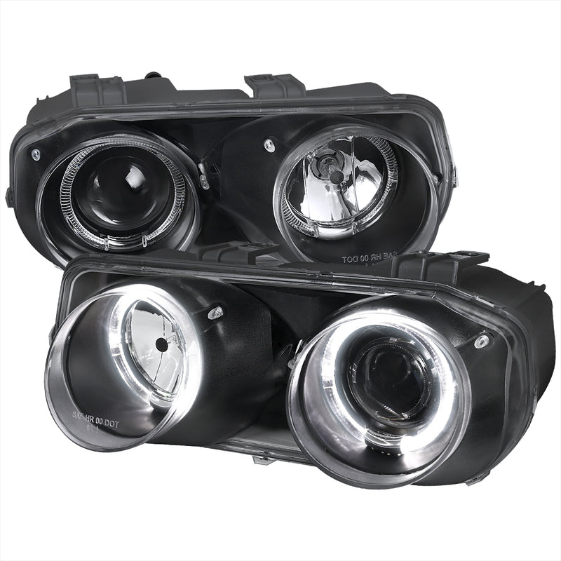 Spec-D 94-97 Acura Integra Projector Headlights-Black LHP-INT94JM-EU