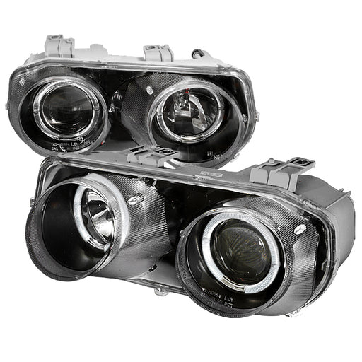 Spec-D 94-97 Acura Integra Halo Projector Headlights Black LHP-INT94JM-KS