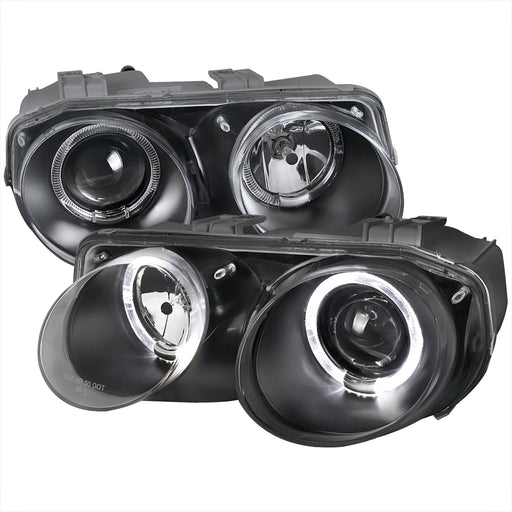 Spec-D 98-01 Acura Integra Projector Headlights-Black LHP-INT98JM-EU