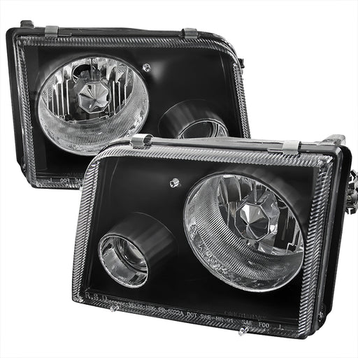 Spec-D 93-97 Ford Ranger Projector Lights  Black LHP-RAN93JM-APC