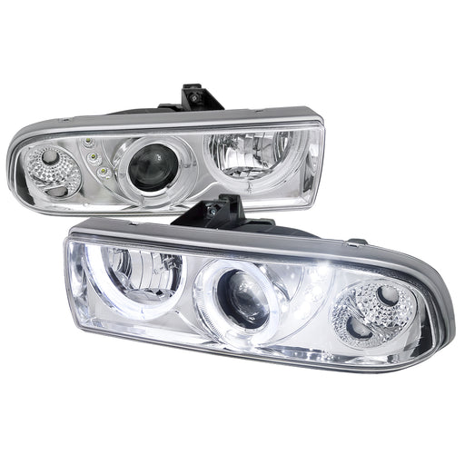 Spec-D 98-04 Chevrolet  S10 Projector Headlight Chrome Housing  LHP-S1098-RS
