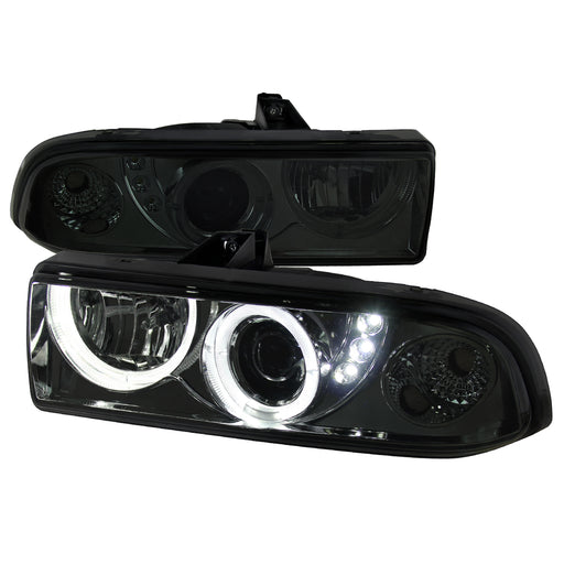 Spec-D 98-04 Chevrolet S10 Projector Headlight Smoked Lens LHP-S1098G-RS