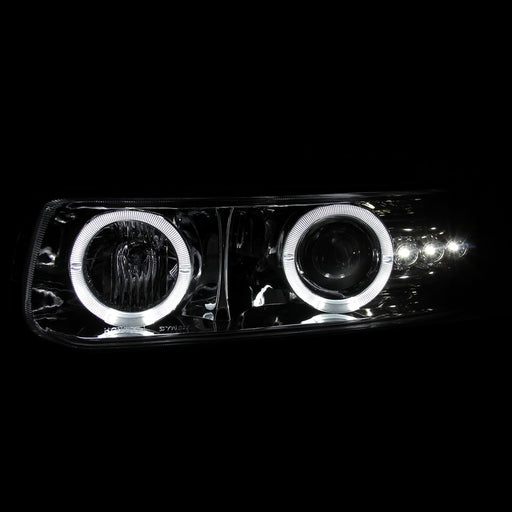 Spec-D 00-06 Chevrolet Suburban Projector Headlight Chrome Housing  LHP-SIV99-RS