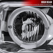 Spec-D 00-06 Chevrolet Suburban Projector Headlight Chrome Housing  LHP-SIV99-RS