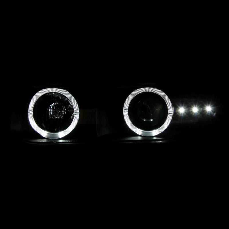 Spec-D 00-06 Chevrolet Tahoe Projector Headlight Black Housing  LHP-SIV99JM-RS